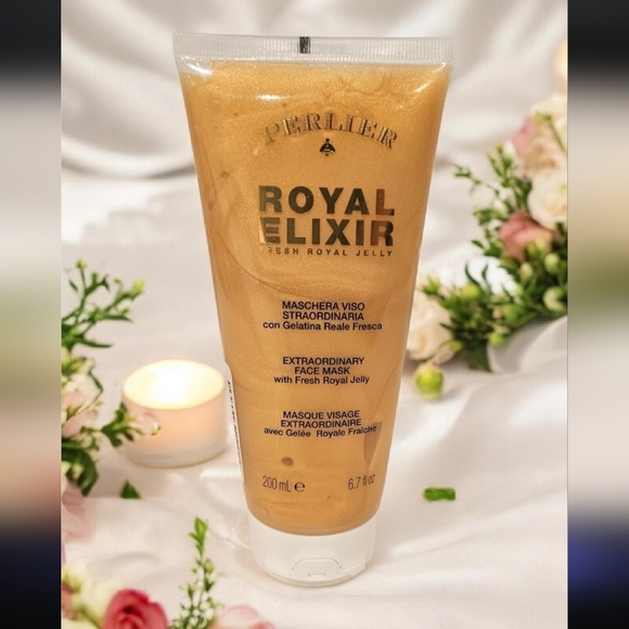 Perlier Royal Elixir Face Mask - Gold 6.7 Fl.oz.